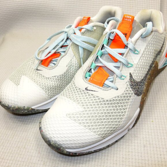 NIKE Metcon 7 DA9624-091 Running Sneakers Shoes Bone Platinum Tint Womens 10.5 - Picture 1 of 12